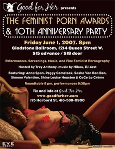 Feminist porn awards. 