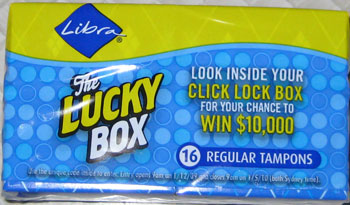 Lucky Box tampon competition
