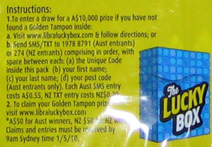Lucky Box tampon competition