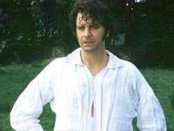 Mr Darcy in his wet shirt