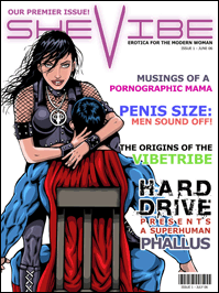SheVibe magazine cover. 