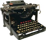 A typewriter, which no-one uses to write stories anymore