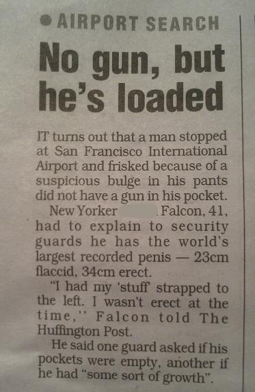 Is That A Gun In Your Pocket?