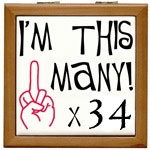 I am this many x 34